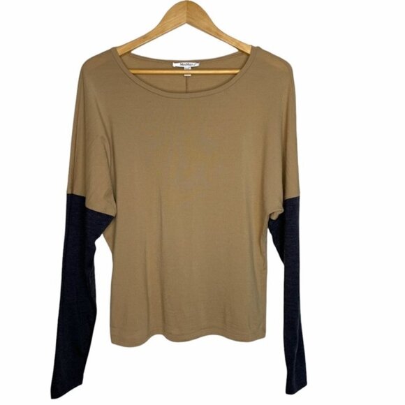 MaxMara Color Block Dolman Sleeve Sweater Jumper M - Picture 2 of 8